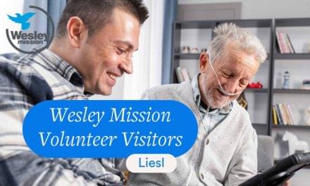 Wesley Mission Volunteer Visitors – Liesl